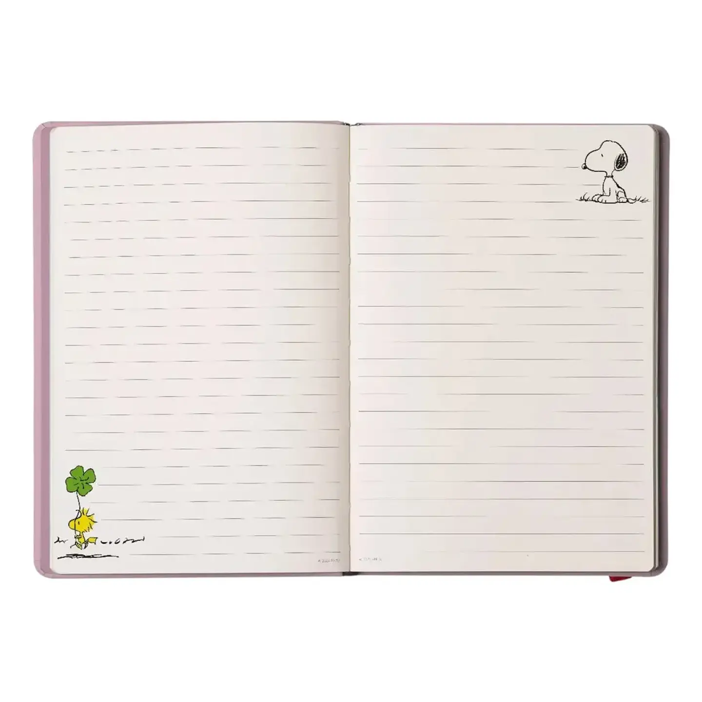 Cuaderno Mooving Notes A5 Snoopy Rosa 2