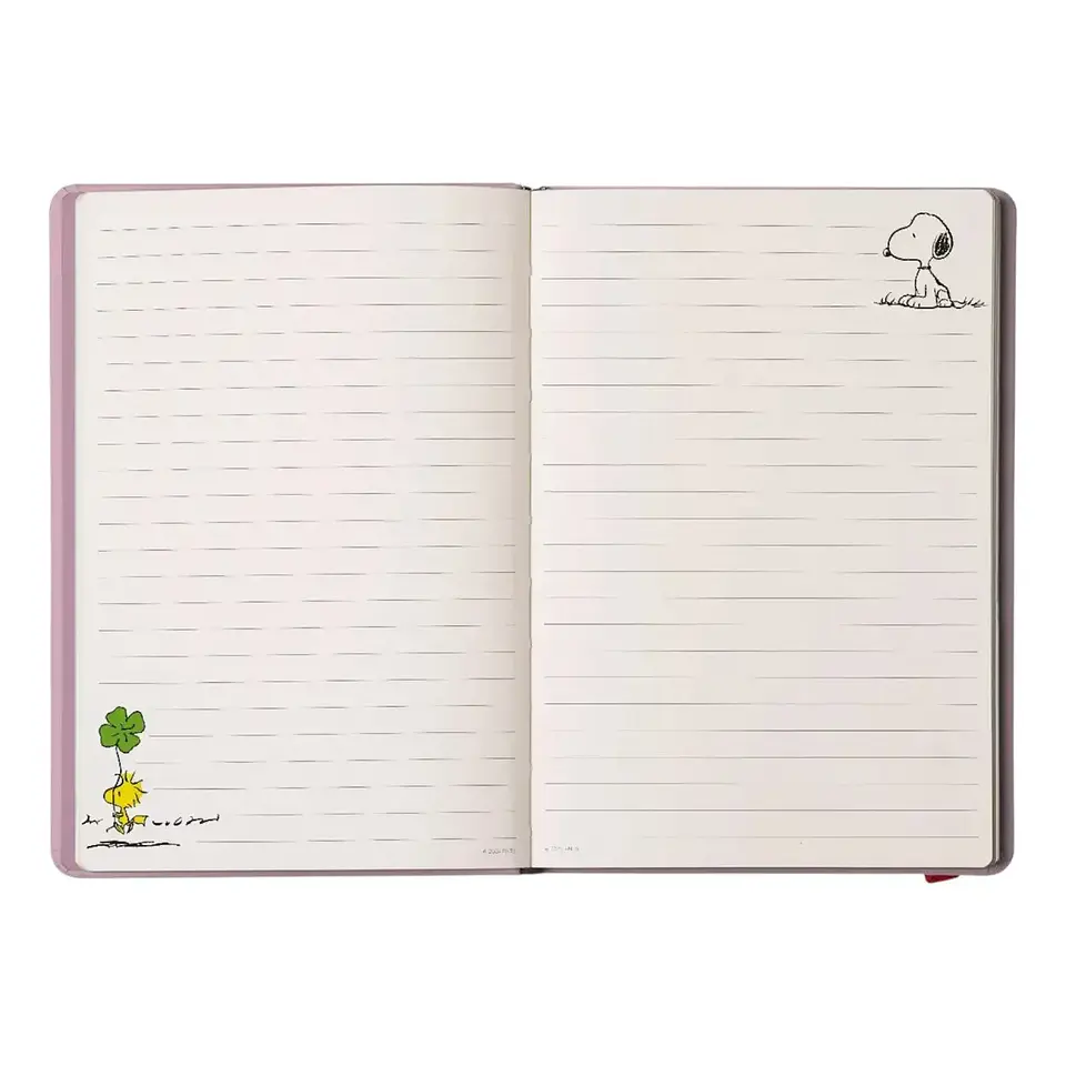 Cuaderno Mooving Notes A5 Snoopy Rosa 2