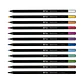 Lápices supersoft Black And White 12 colores Filgo - Miniatura 3