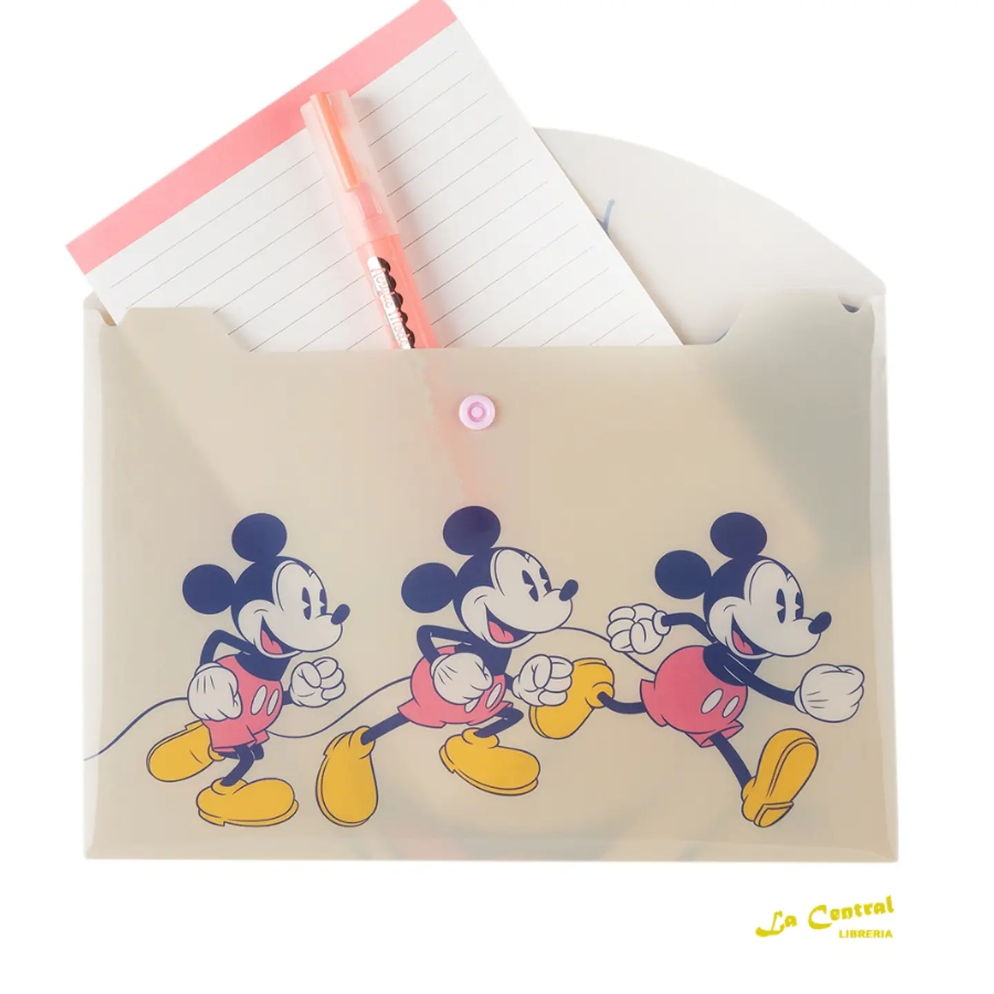 Carpeta Sobre con Botón A5 Mickey and Friends 2