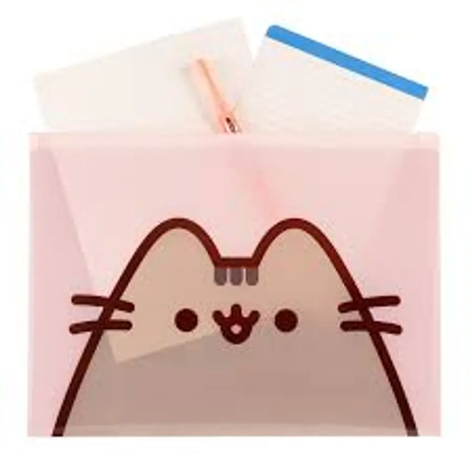 Carpeta Sobre Con Cierre Zip A4  Pusheen 2