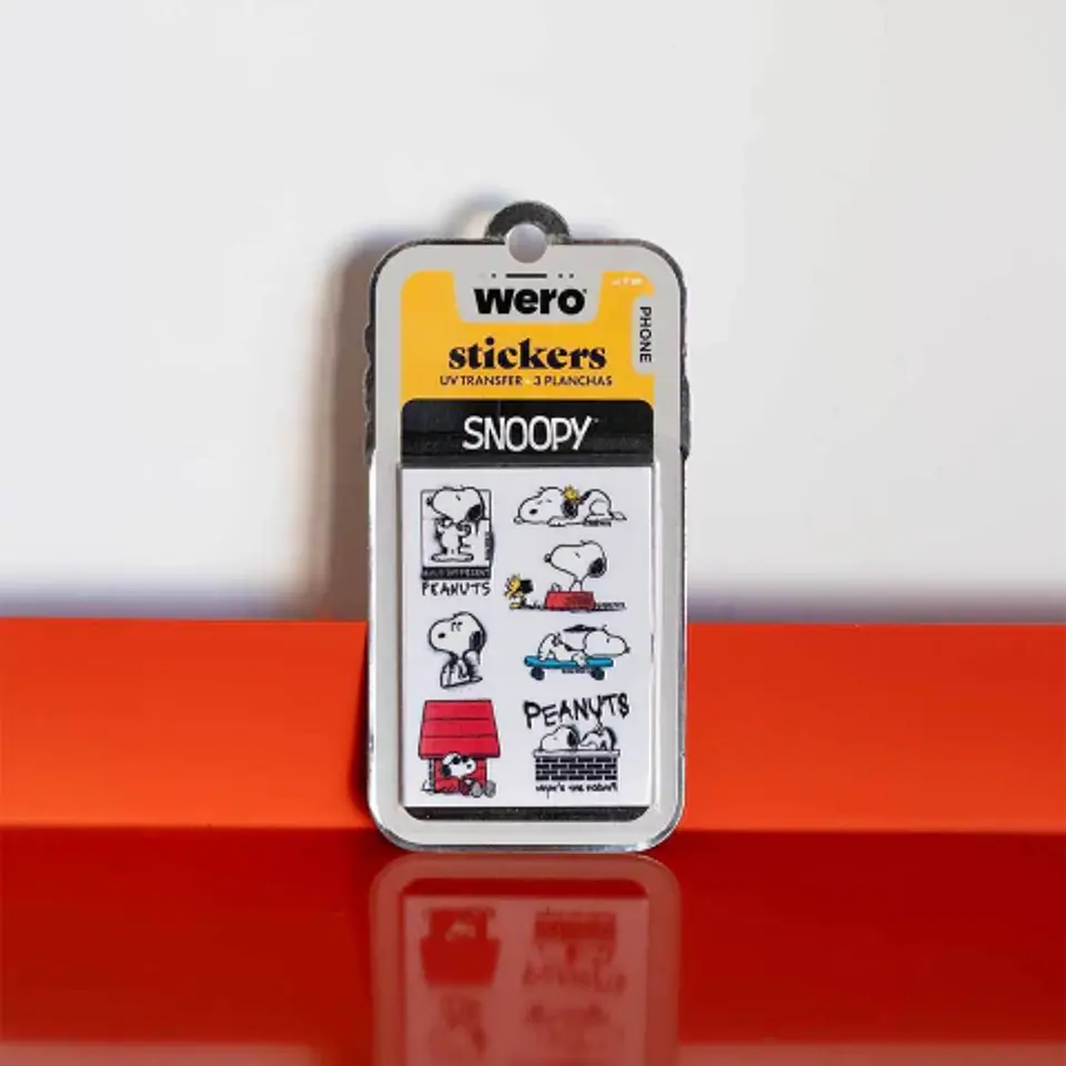 Sticker Para Celular Snoopy Uv Transfer - Wero 2