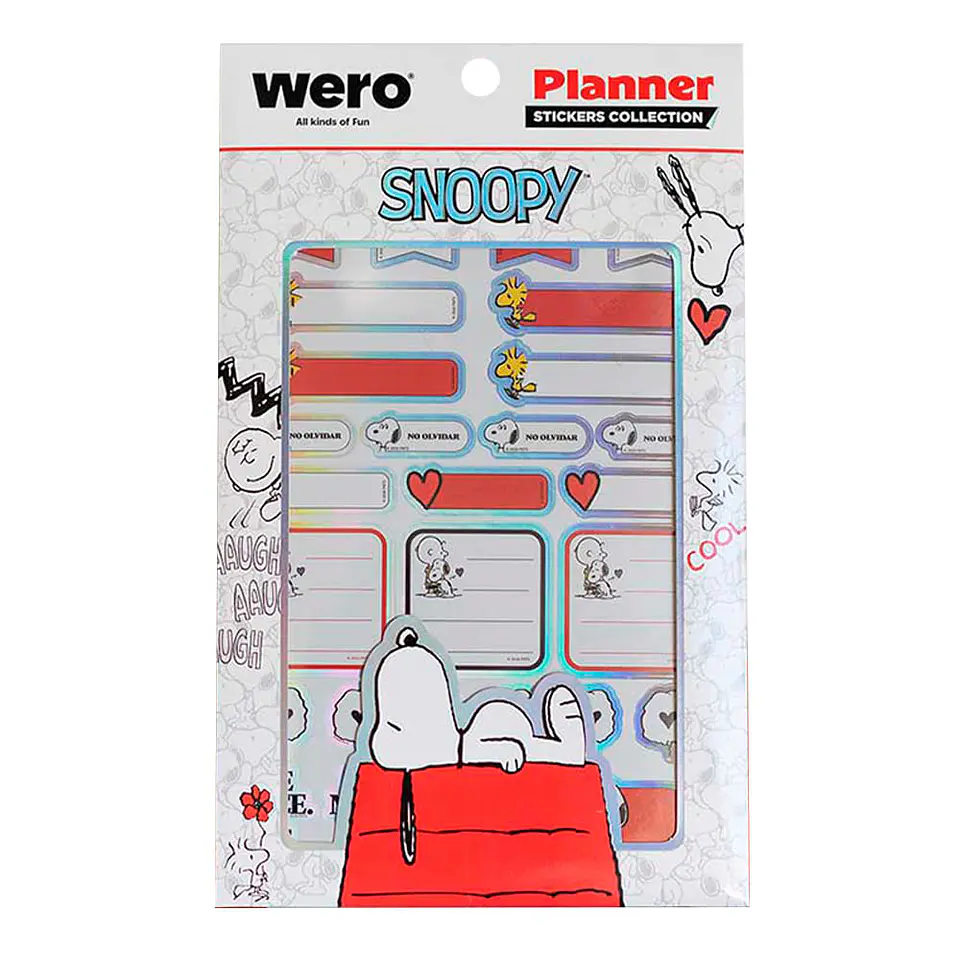 Sticker Planner Collection Snoopy - Wero 1