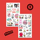 Stickers Snoopy Para Botella Uv Transfer - Wero - Miniatura 2