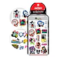 Sticker Mickey Mouse Para Botella Mickey Uv Transfer - WERO - Miniatura 3