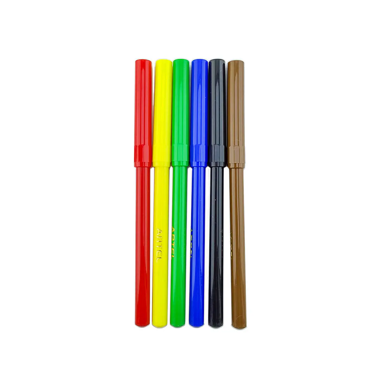 Marcadores 6 colores punta fina Artel 2