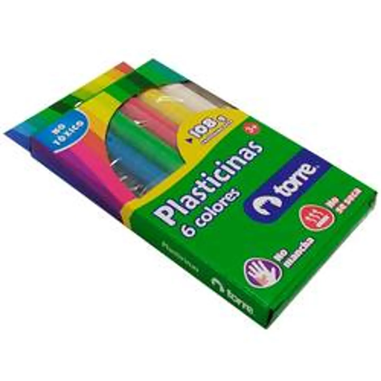 Plasticina 6 Colores 108 g Torre 1