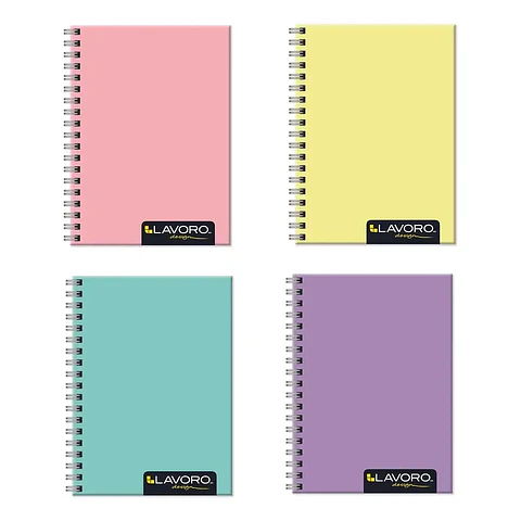 Cuaderno Pocket 100 hjs Lavoro Variedad De Colores 