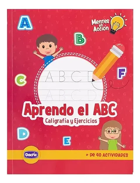 Libro Aprendo El ABC Caligrafía y Ejercicios - Dactic