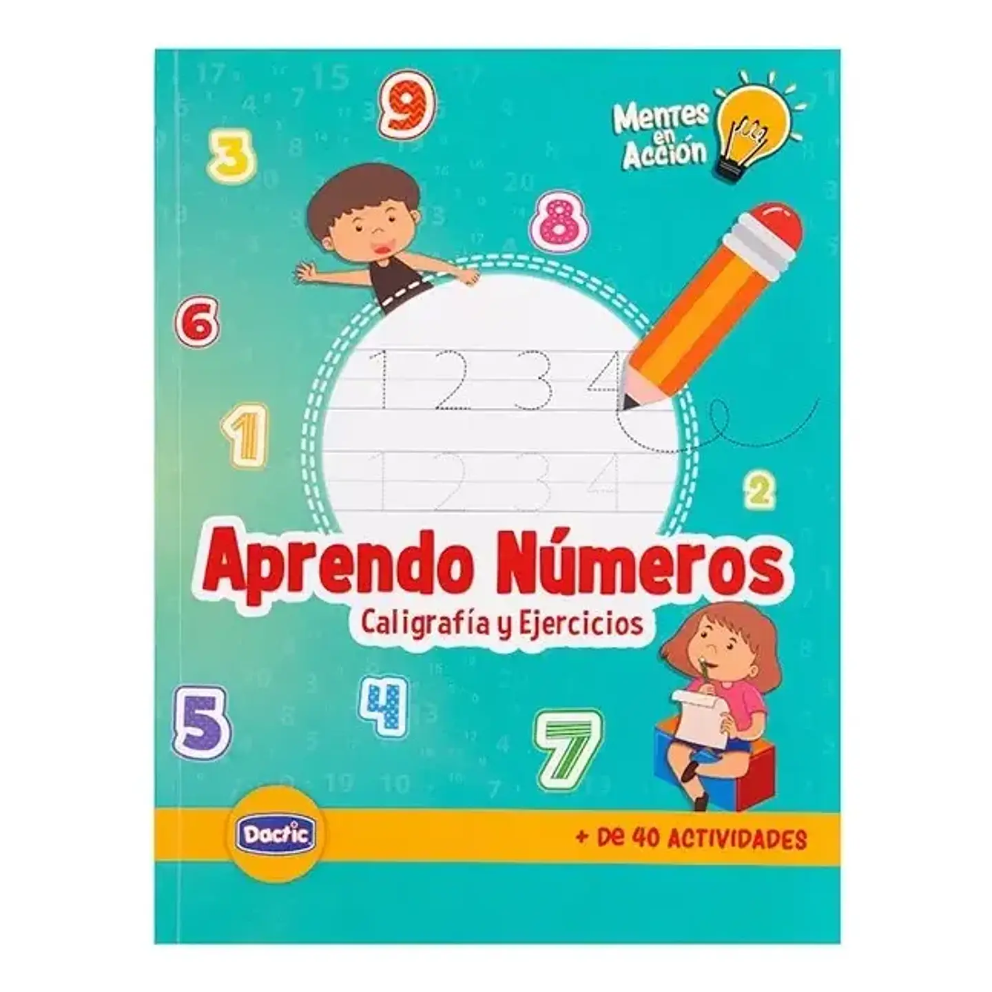 Libro Aprendo Números Caligrafía y Ejercicios - Dactic 1