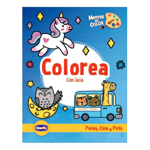 Libro Colorea con Guía - Dactic 