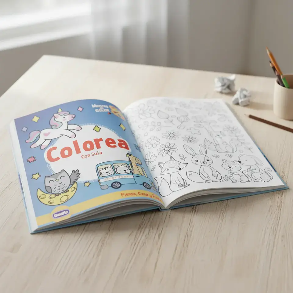 Libro Colorea con Guía - Dactic  3