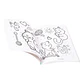 Libro Colorear Cat Lover Kawai 50 Diseños Creative - Miniatura 2