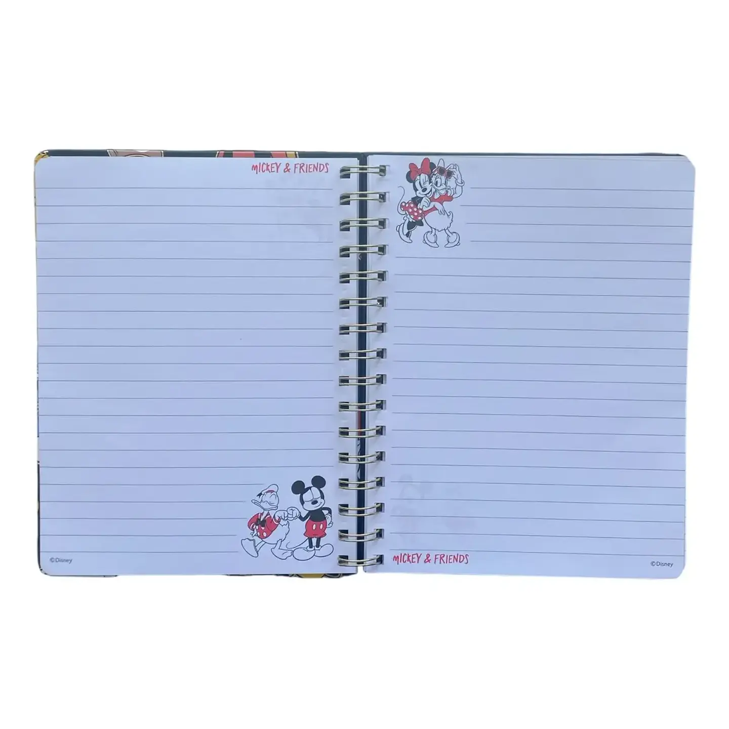  Libreta Doble Espiral A5 Líneas- Mickey & Friends - Mooving 3