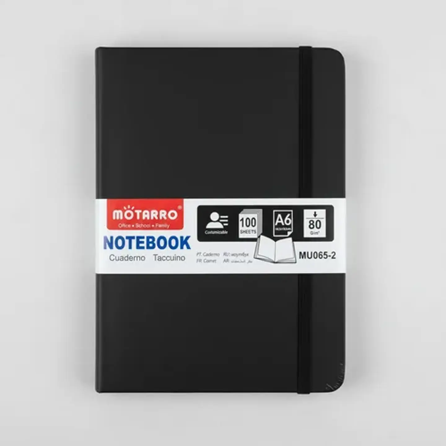 Libreta A7 tapa dura 100 hojas 80 gr Variedades  2