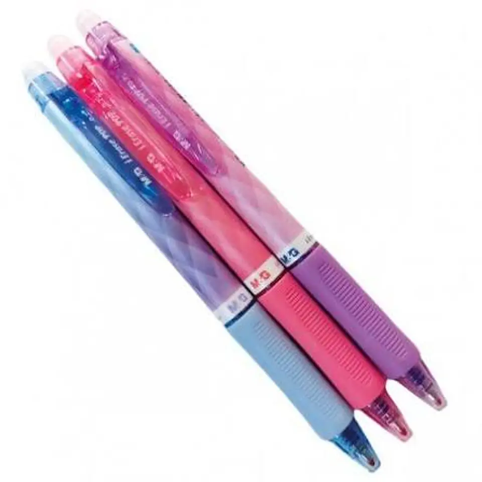 Bolígrafo de gel borrable retráctil 0,7mm azul M&G 2