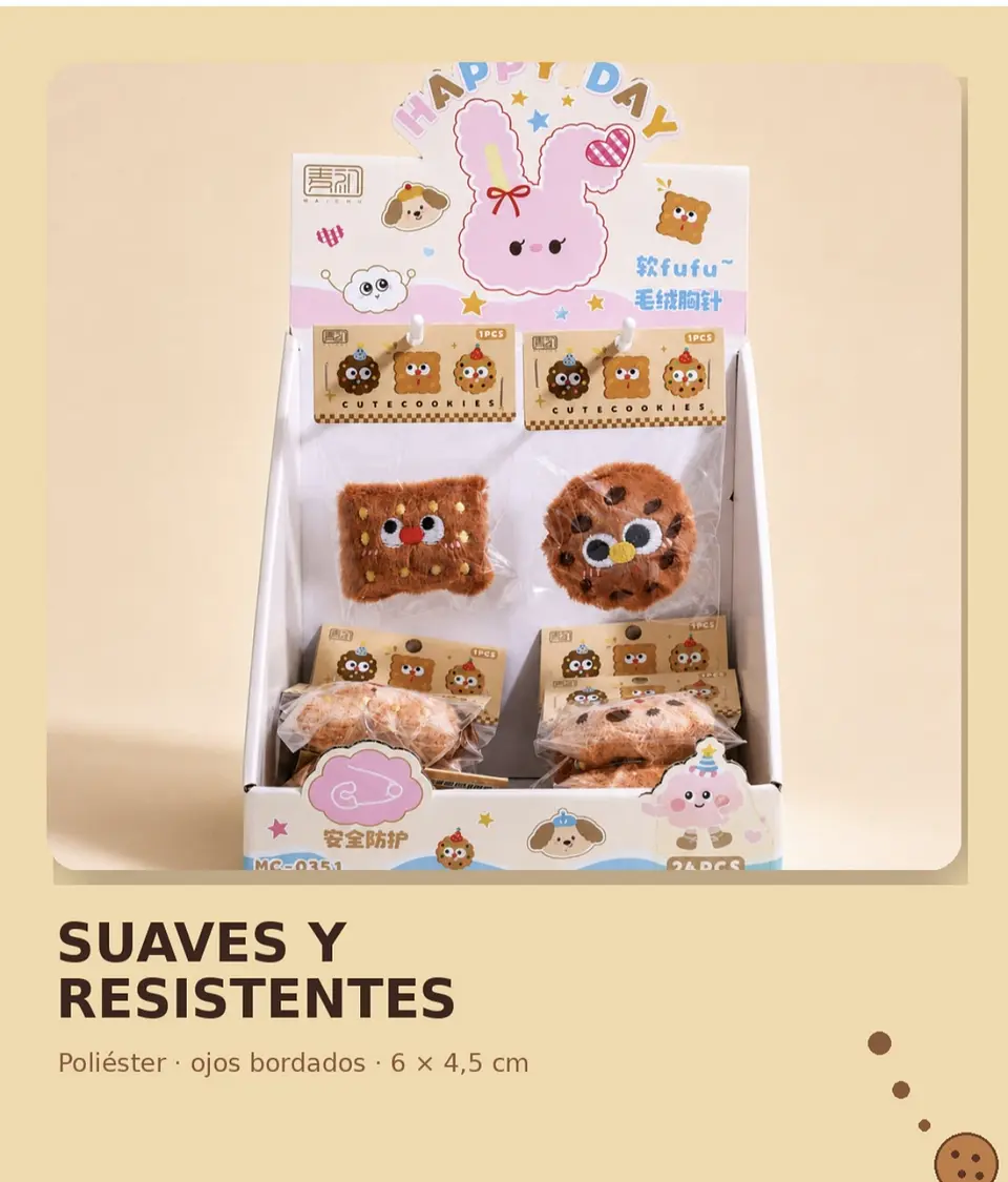 Pin Peluche Cute - Colección Happy Day 4