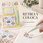  Kit de Stickers GooKa 2 en 1 con Aplicador - Set de 6 Piezas para Decorar y Hacer Photocard - Miniatura 5