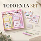  Kit de Stickers GooKa 2 en 1 con Aplicador - Set de 6 Piezas para Decorar y Hacer Photocard - Miniatura 2