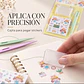  Kit de Stickers GooKa 2 en 1 con Aplicador - Set de 6 Piezas para Decorar y Hacer Photocard - Miniatura 3