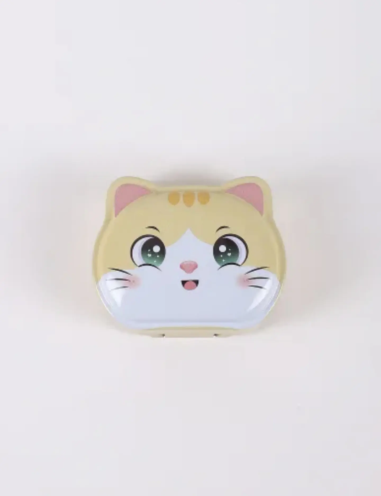 Sacapuntas de gatito adorable con 2 agujeros para lápiz  2