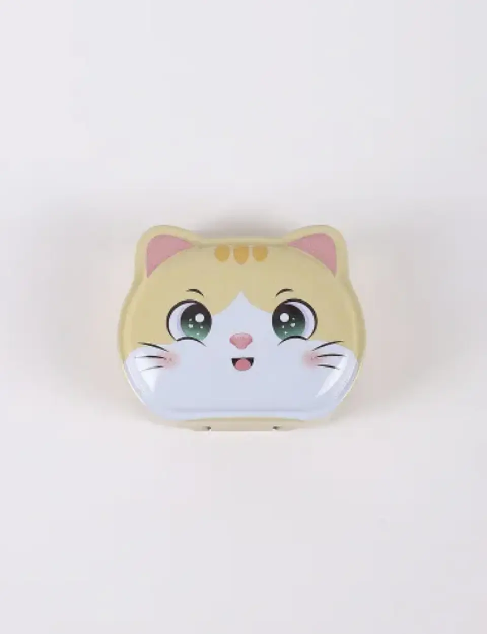 Sacapuntas de gatito adorable con 2 agujeros para lápiz  2