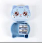 Sacapuntas de gatito adorable con 2 agujeros para lápiz  - Miniatura 1