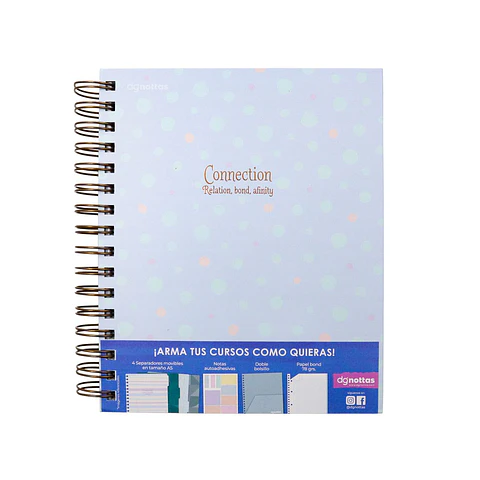 Cuaderno Pastel 1/2 Oficio Tapa dura 160 hjs. Dgnottas
