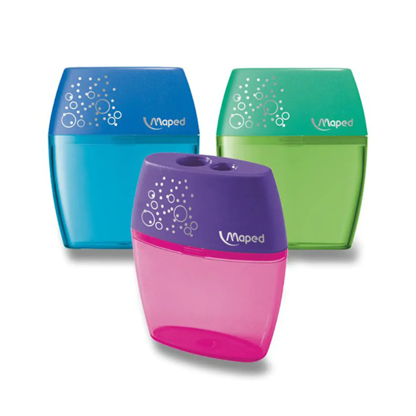 ﻿ Sacapuntas con Depósito Maped Shaker 2 Orificios - Unidad 1