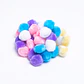 Pompones Color Rosa Pastel Adix Creative  - Miniatura 3