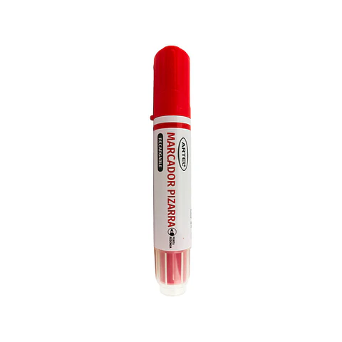 Marcador de Pizarra Recargable Jumbo rojo 1 Unidad Artel
