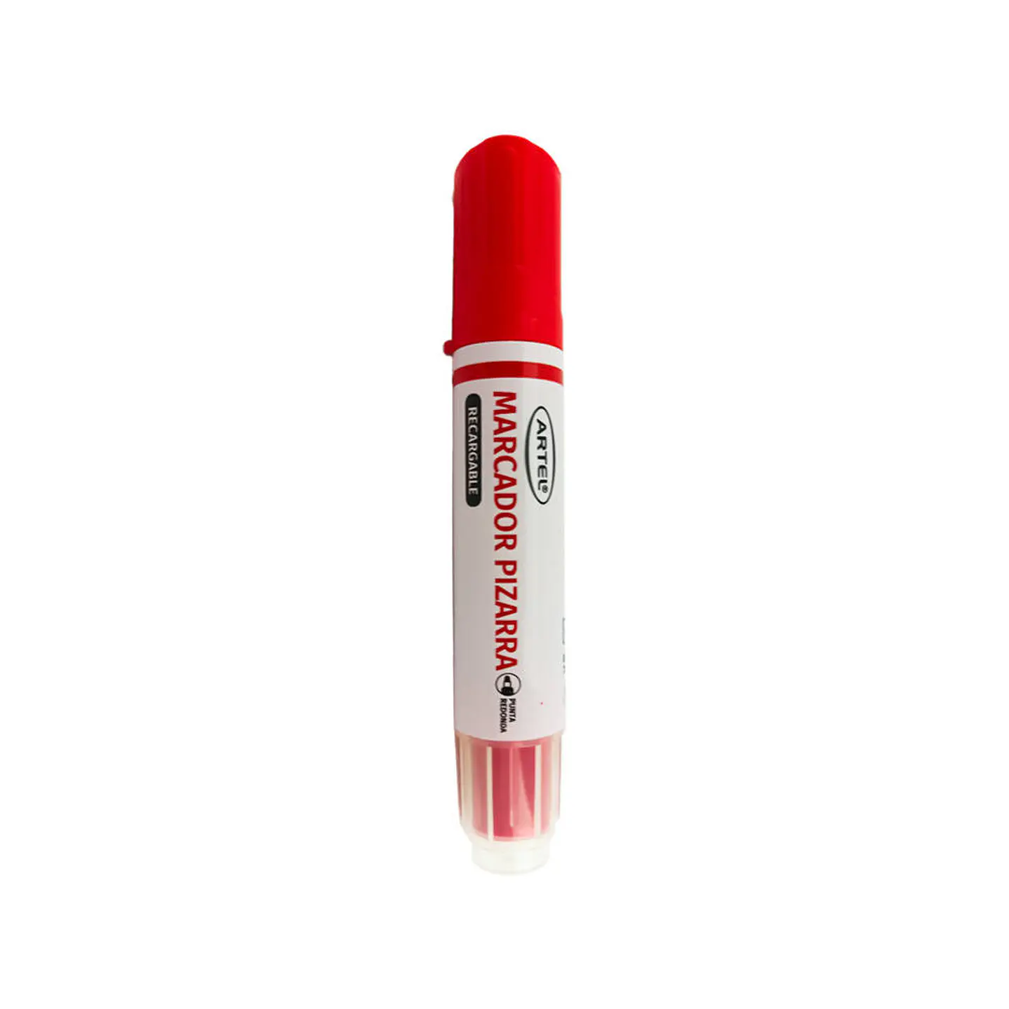 Marcador de Pizarra Recargable Jumbo rojo 1 Unidad Artel 1