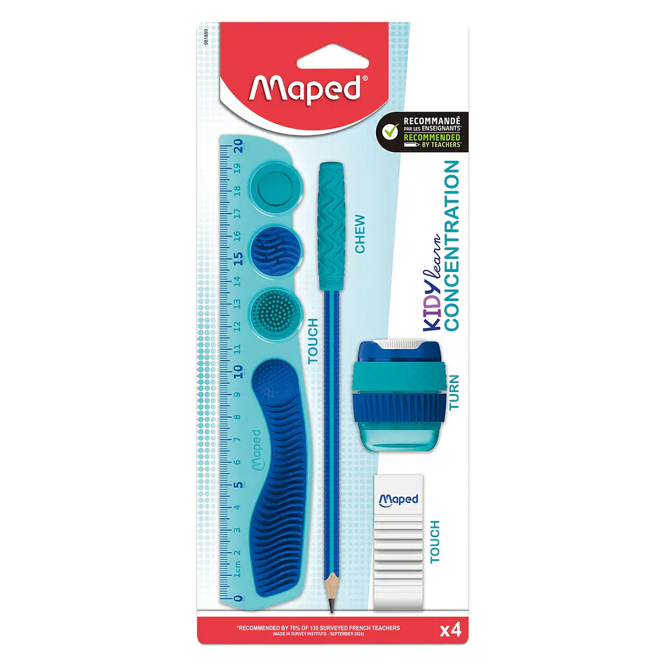 Kit Sensorial Learn Concentration Maped - Enfoque y calma en el aula 1