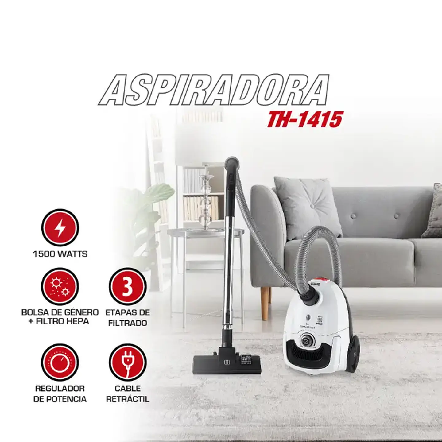 Aspiradora Thomas TH-1415 7