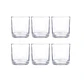 Lexigton Set 6 Vasos Bajo Cristar. - Miniatura 2
