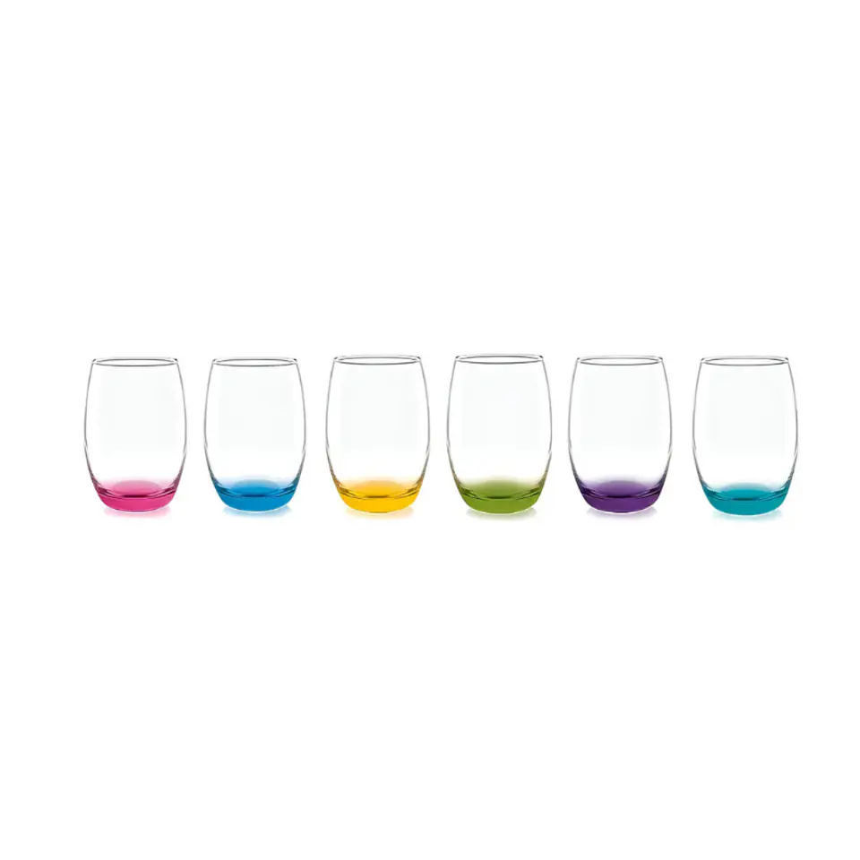 Mikono Color Set 6 Vasos Alto Cristar. 3