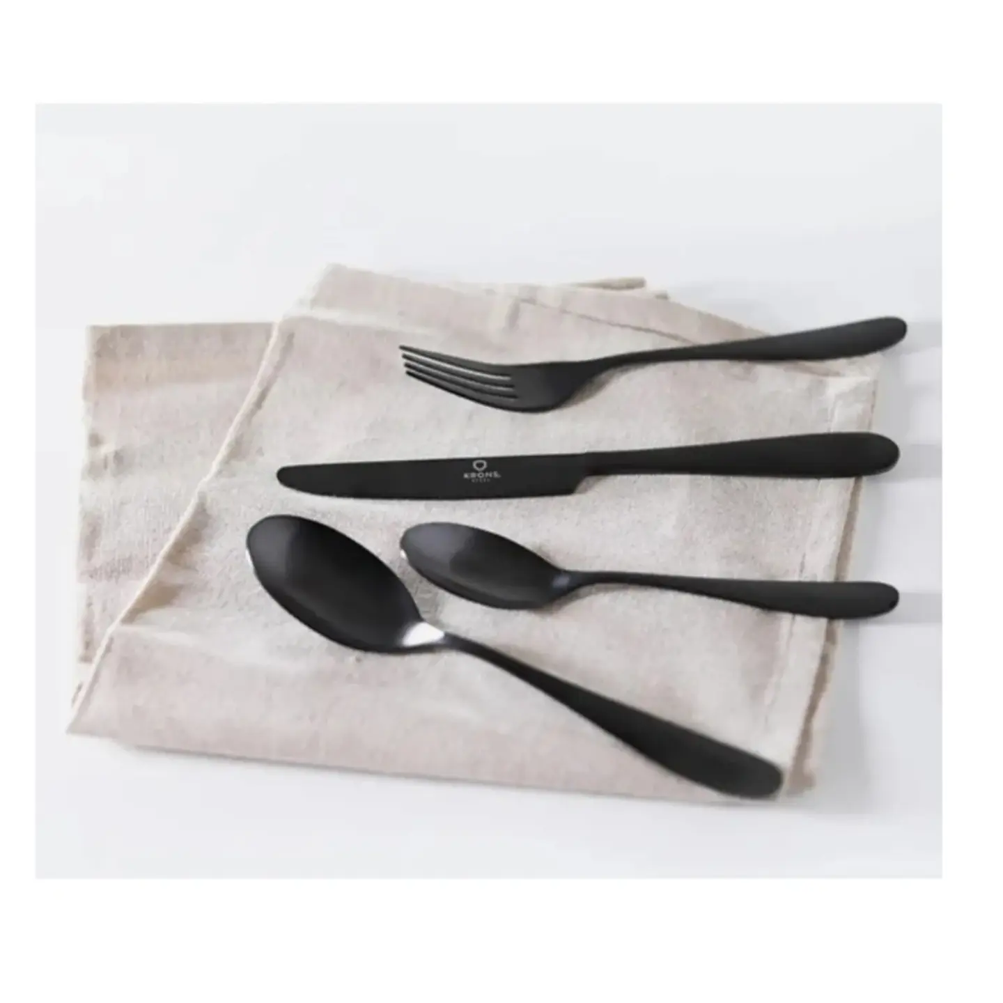 Set de Cubiertos Black Krons. 3
