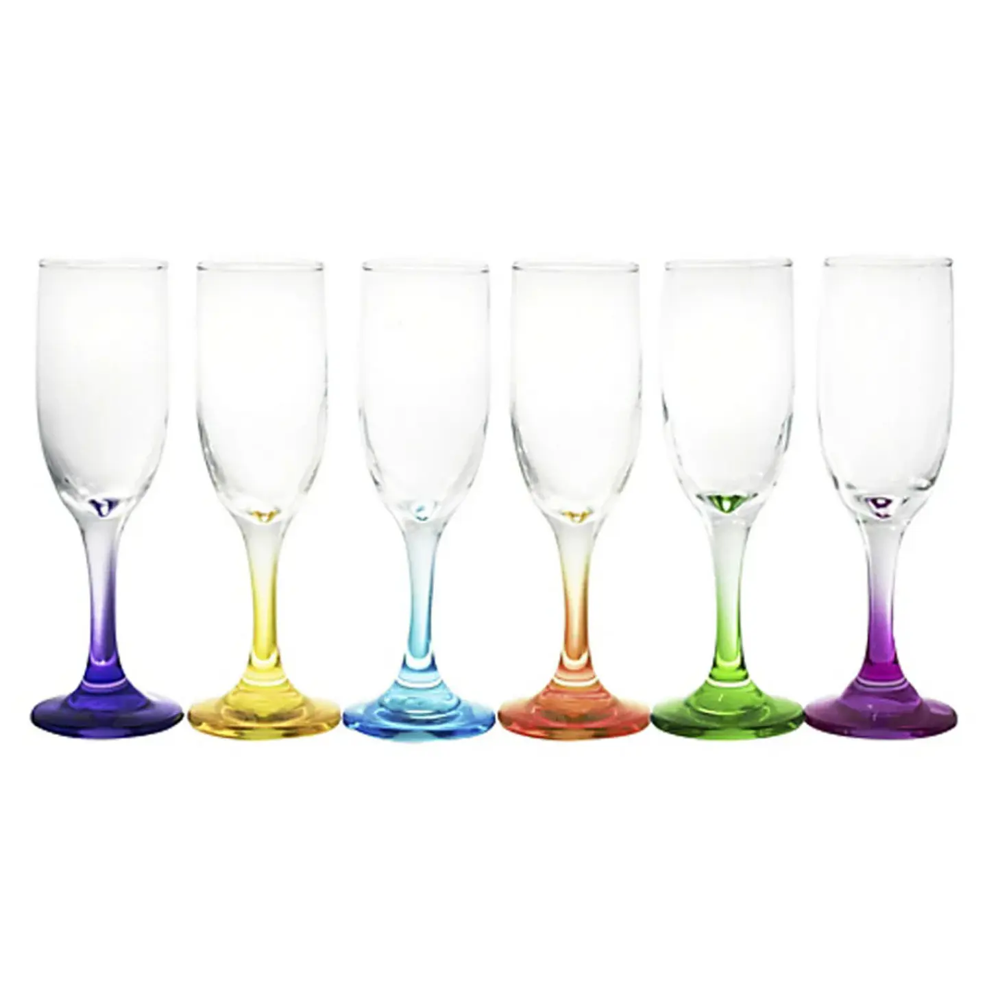 Champange Rioja Set 6 Copas Cristar. 1