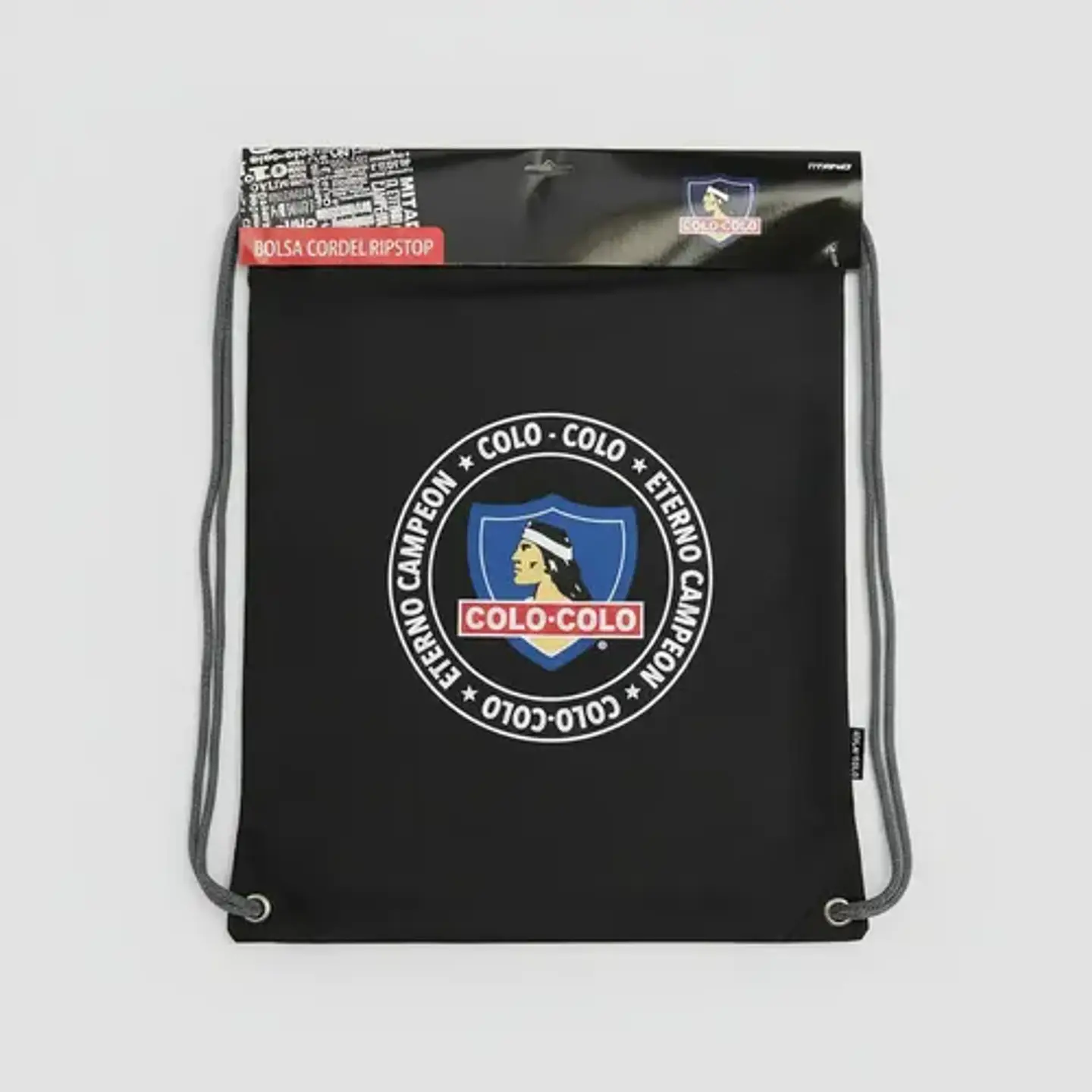 Mochila Viaje Impermeable Fanaticos Modelo Colo-colo Cordel 4l Con Bolsillos 1