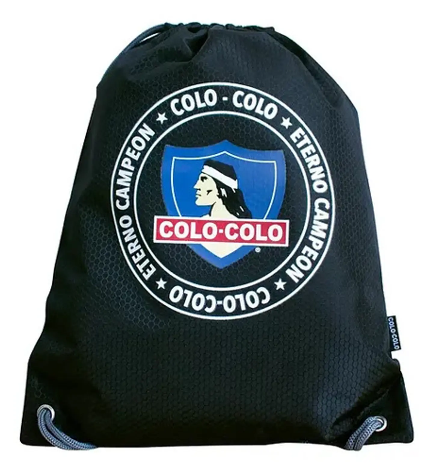 Mochila Viaje Impermeable Fanaticos Modelo Colo-colo Cordel 4l Con Bolsillos 3