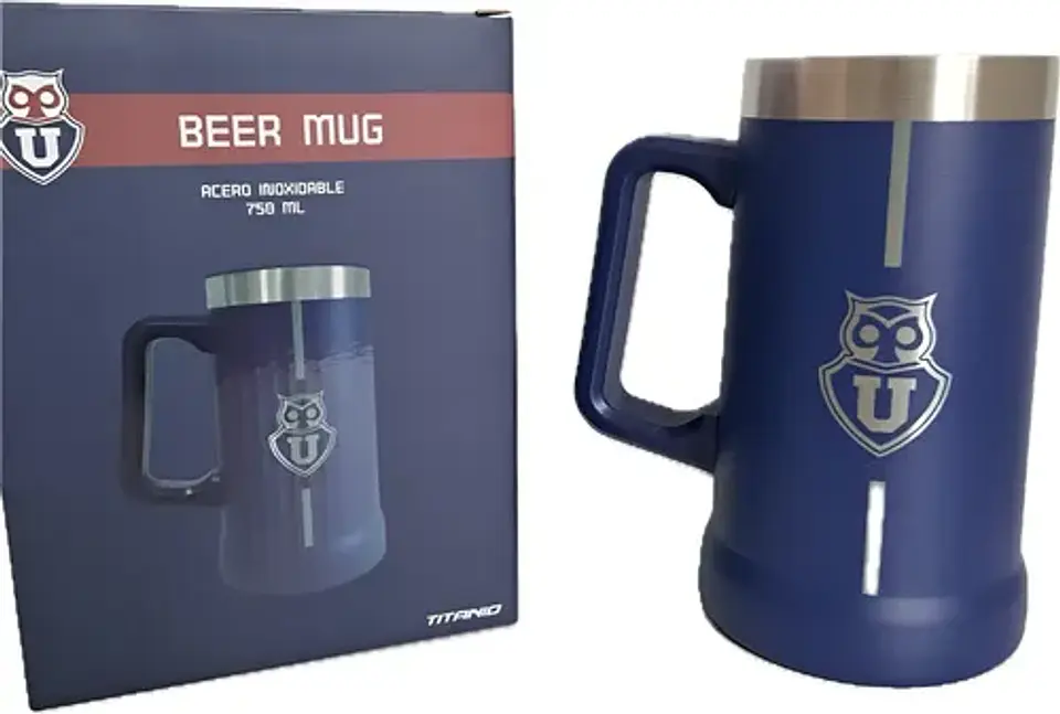 Mug Térmico Universidad De Chile 750 Ml. 1
