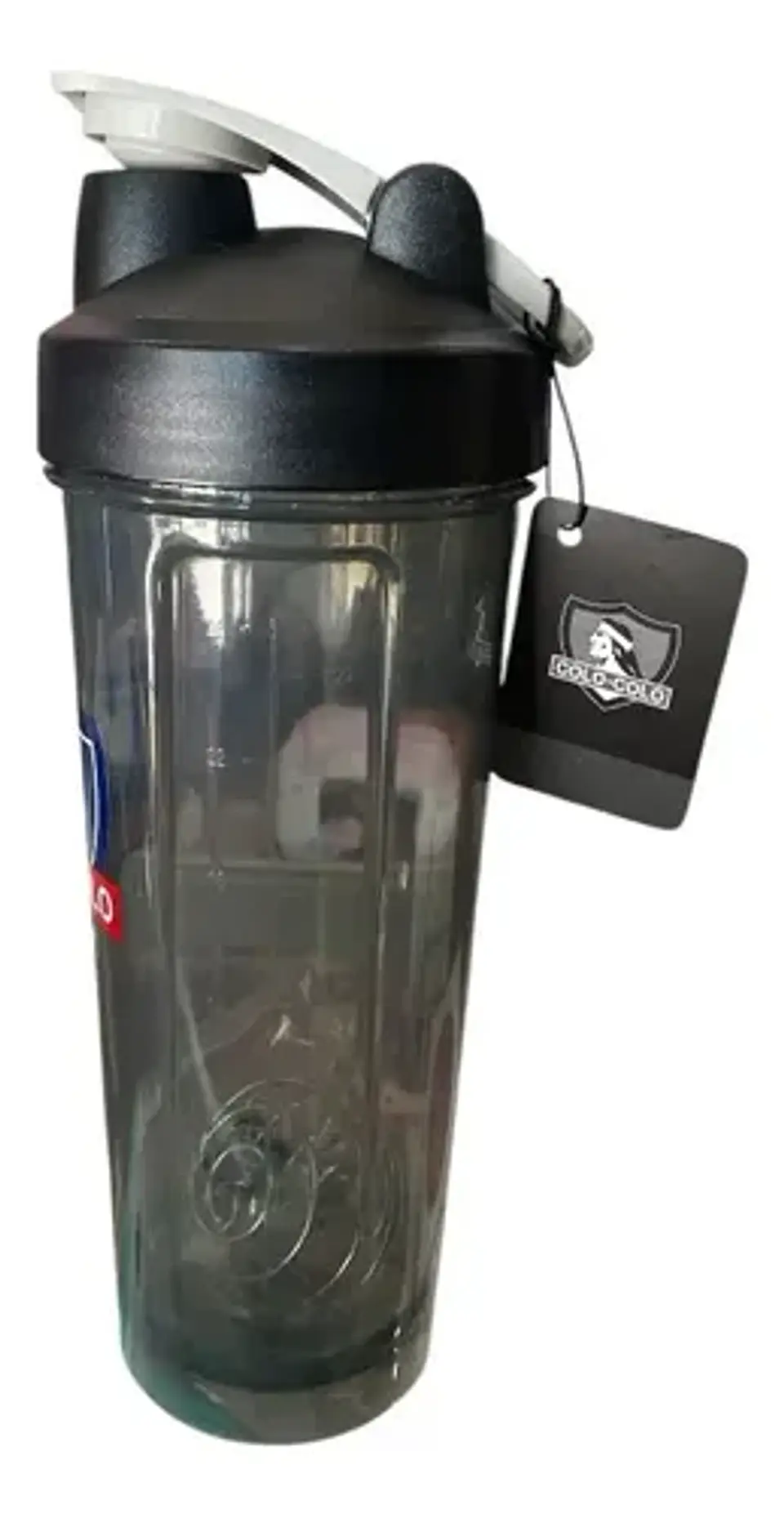 Botella Shaker Colo Colo De 800 Ml Negra, Antiderrames Y Libre De Bpa Negro 3