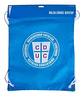 Morral Urbano Titanio Universidad Católica Celeste Poliéster Cordón Liso - Miniatura 1