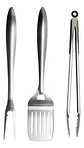 Pack 3 Piezas Asado Acero Black Bull Cocina Profesional - Miniatura 1