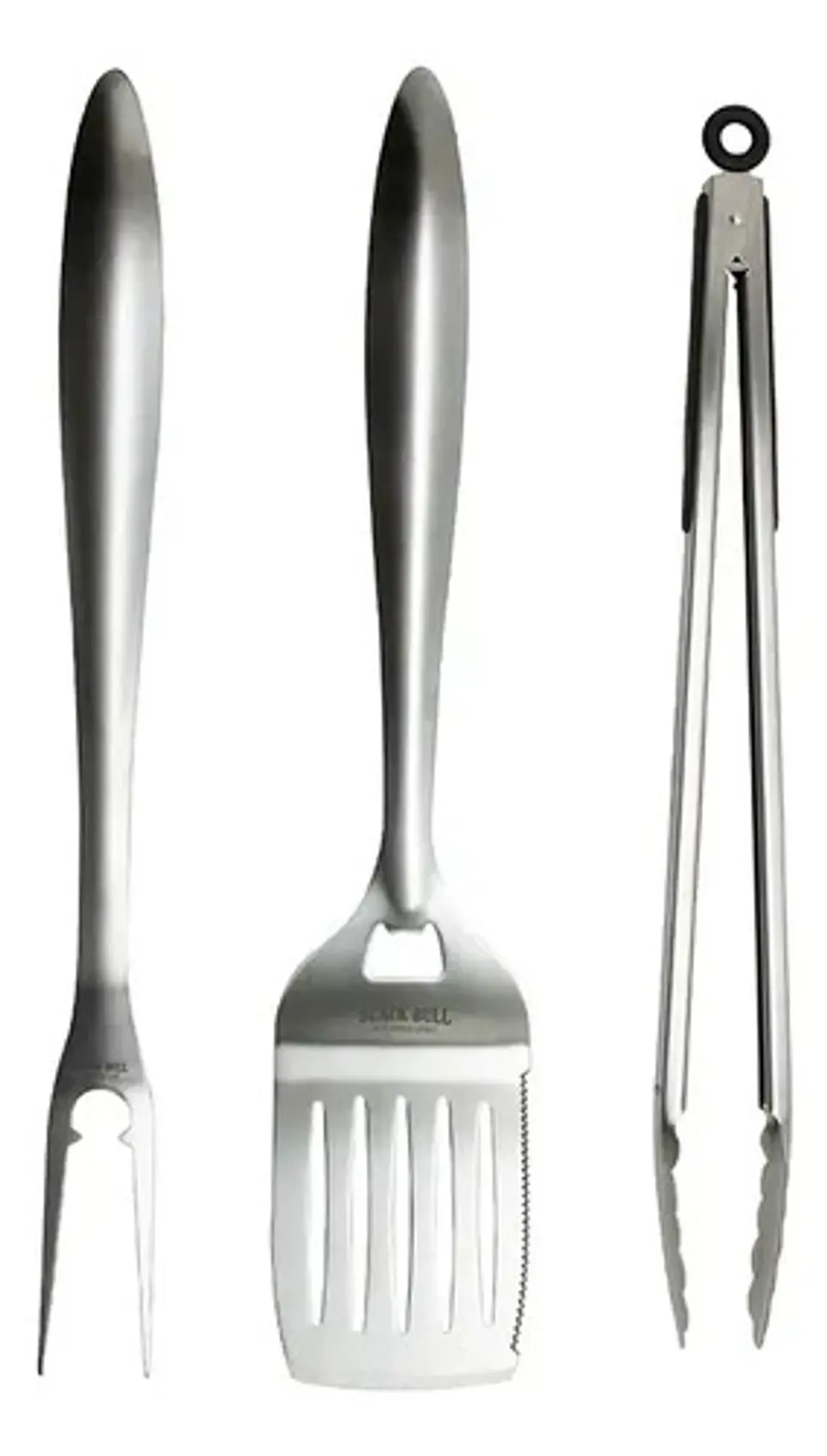 Pack 3 Piezas Asado Acero Black Bull Cocina Profesional 1