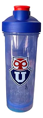 Shaker 800ml U De Chile Oficial Agua Gym Proteina Botella - Miniatura 2