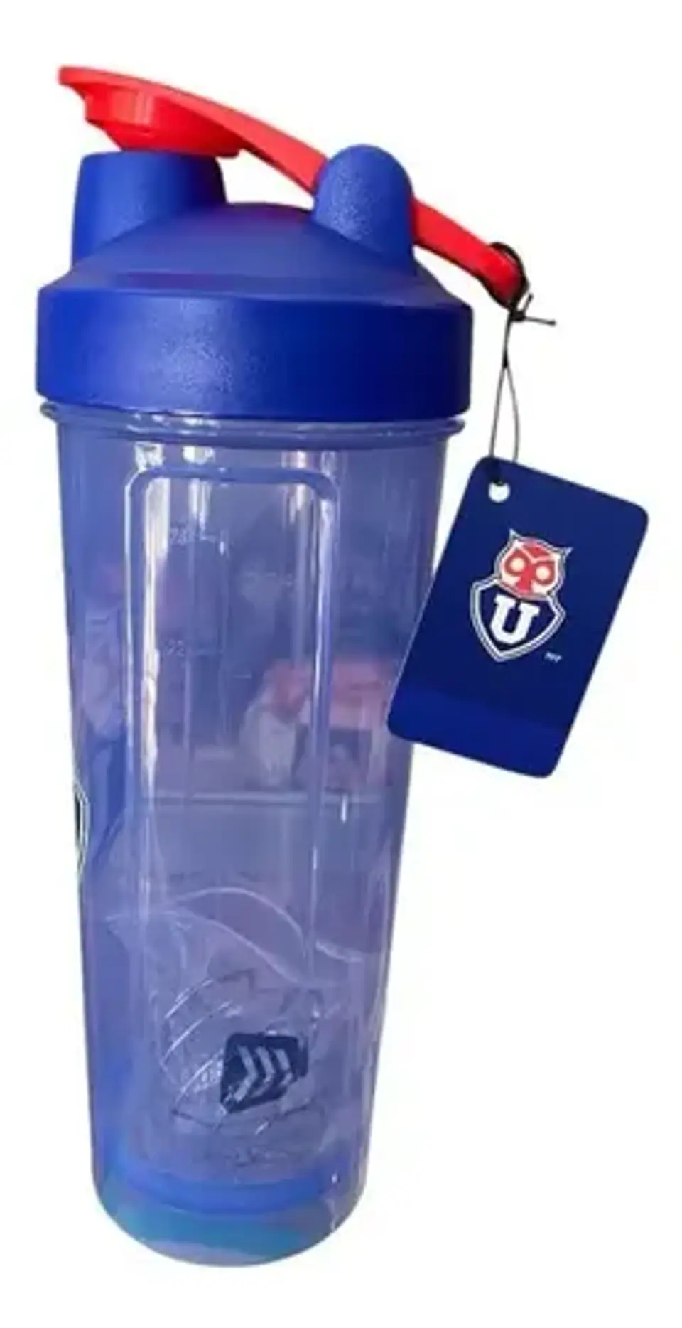 Shaker 800ml U De Chile Oficial Agua Gym Proteina Botella 3