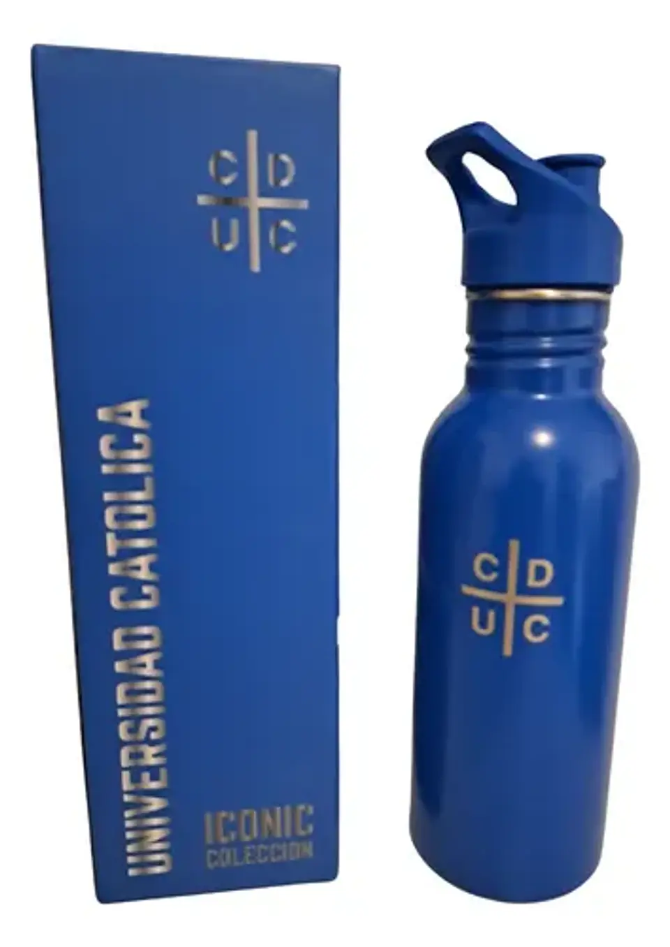 Botella Metálica Universidad Católica 600 Ml 3