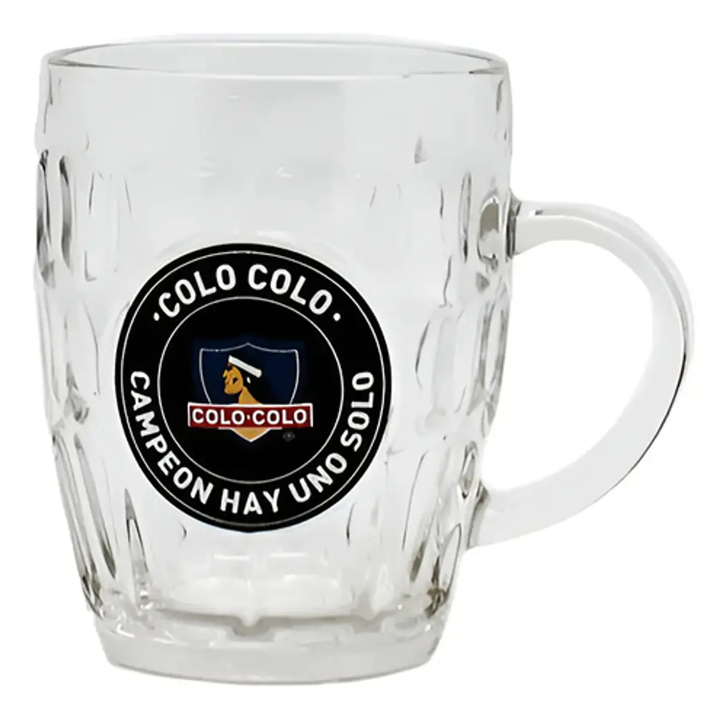 Shopero Vidrio Colo Colo 580ml Beer Mug Cervecero Bar Futbol 2