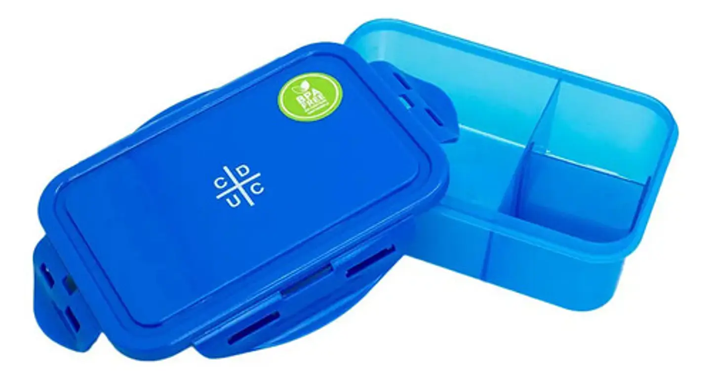 Hermético Plástico Rectangular 700ml Cduc Tapa A Presión Universitario Universidad Catolica 3